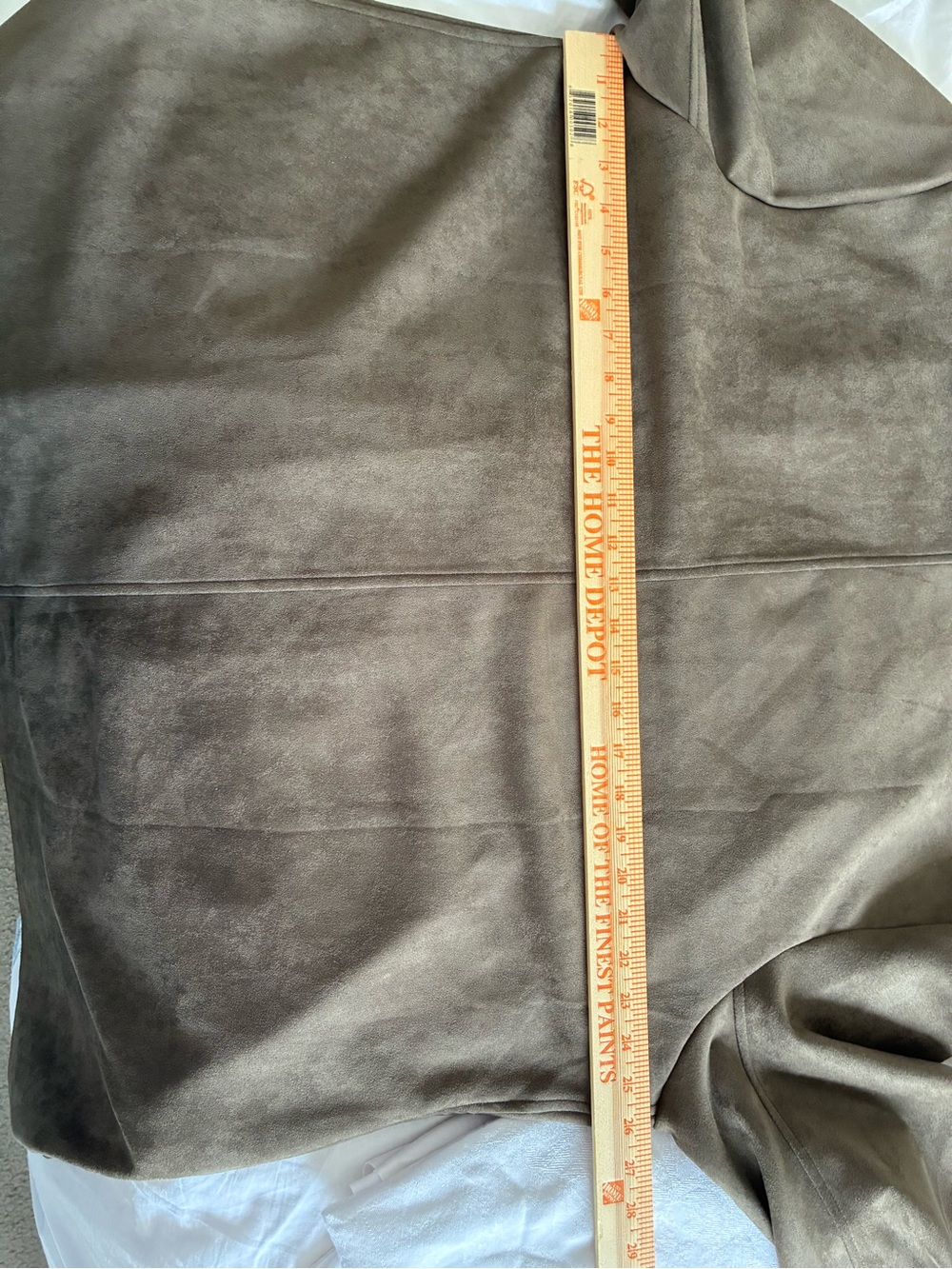 Men's Brown Suede-Look Pants